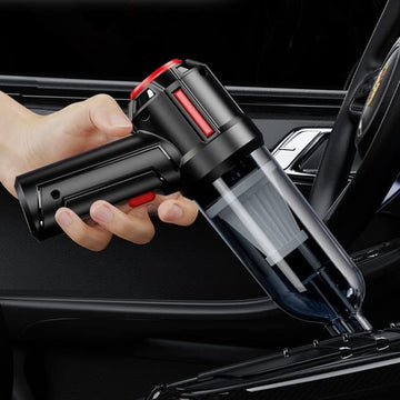 Handheld Car Vacuum Cleaner Cordless, High Power Vacuum Cleaner & Air Duster for Car, Home & Office